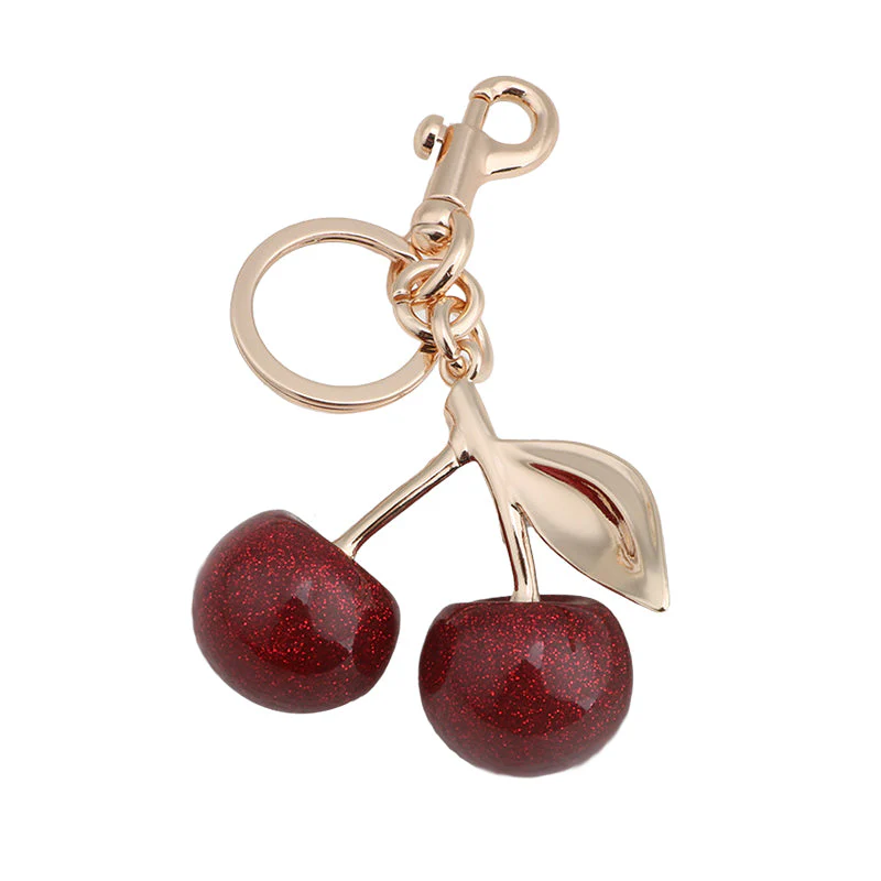 Cute Cherry Design Keychain - Image 15