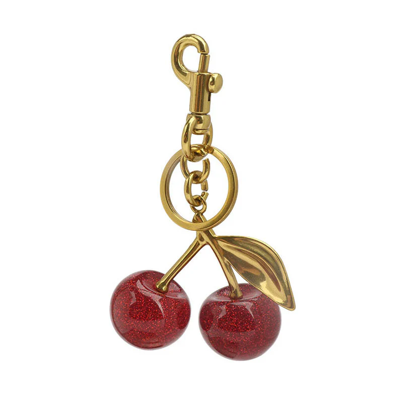 Cute Cherry Design Keychain - Image 16