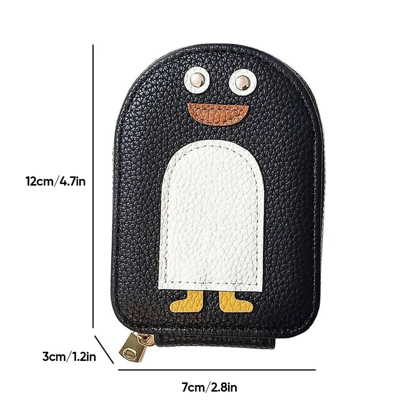 Cute Penguins PU Credit Card Coin Wallet - Image 14