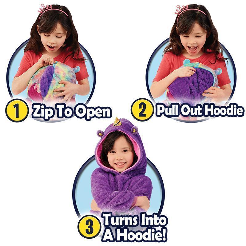 Cute Warm Comfy Oversized Pet Hoodie For Kids - Image 5