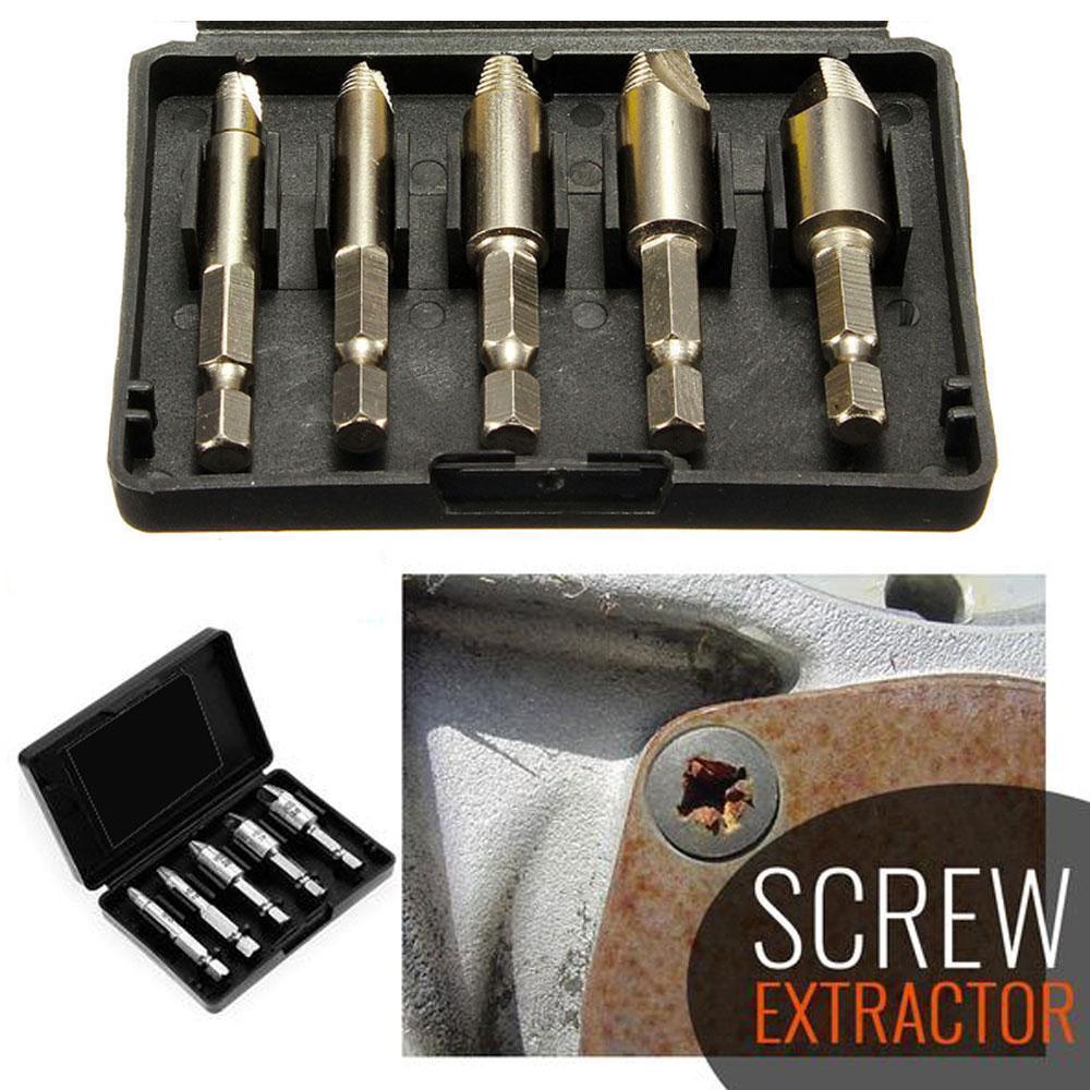 Damaged Screw Extractor,Set of 5 - Image 8