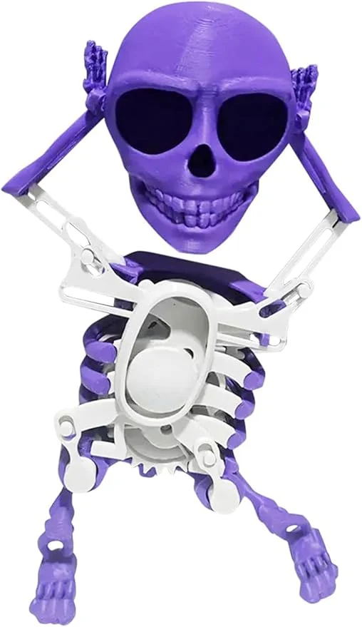 Dancing and Swinging 3D Skull Toy - Image 15