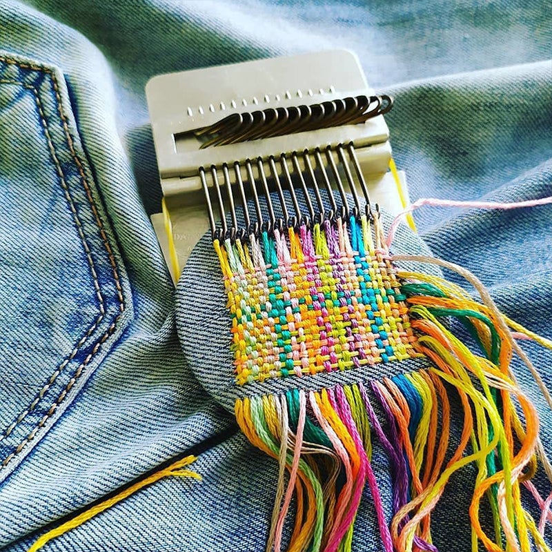 Darning Weaving Loom Kit - Image 3