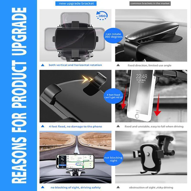 Dashboard Phone Holder with Number Plate - Image 12