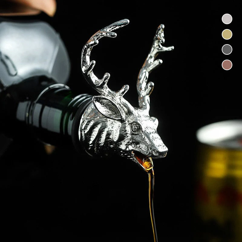 Deer Head Wine Pourer - Image 13