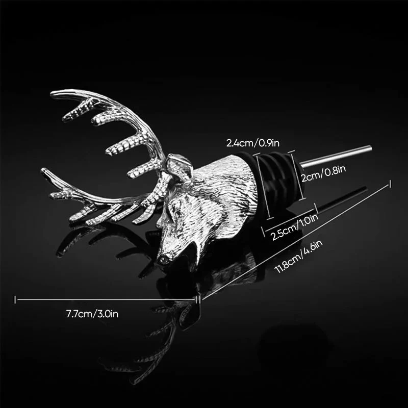 Deer Head Wine Pourer - Image 17