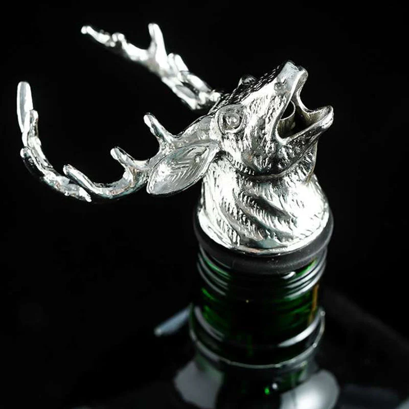 Deer Head Wine Pourer - Image 2