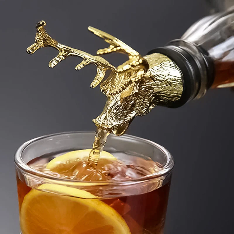 Deer Head Wine Pourer - Image 24