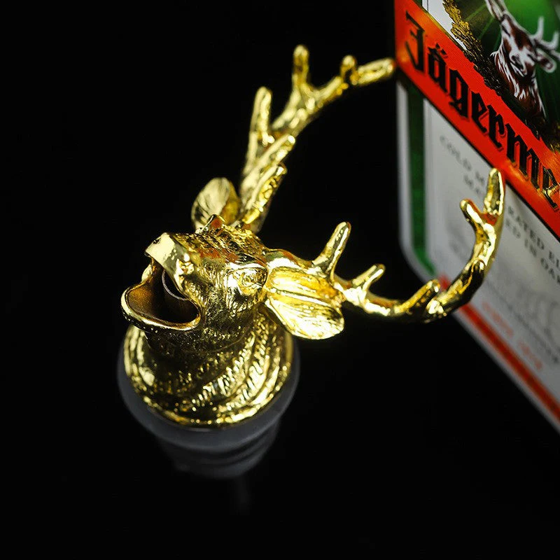 Deer Head Wine Pourer - Image 3