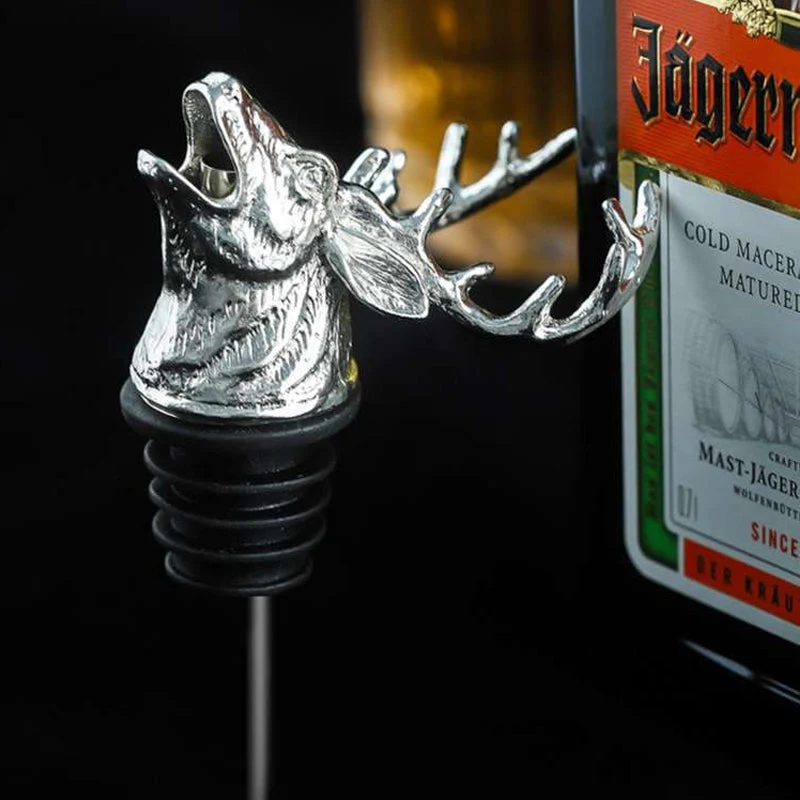 Deer Head Wine Pourer - Image 6