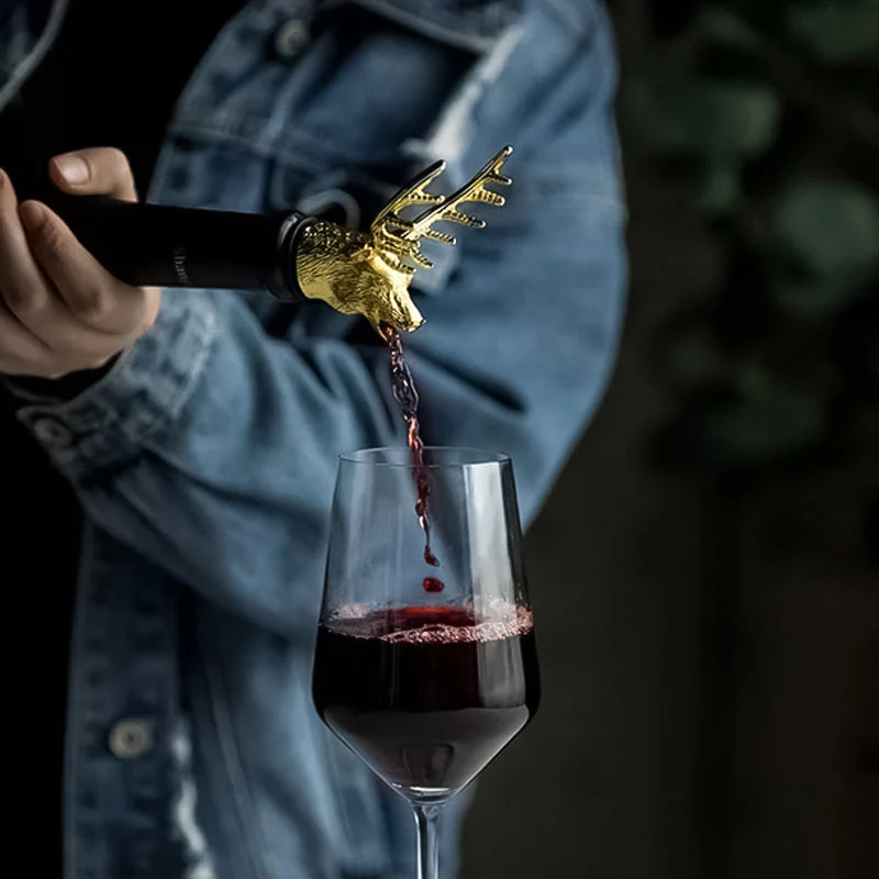 Deer Head Wine Pourer - Image 9