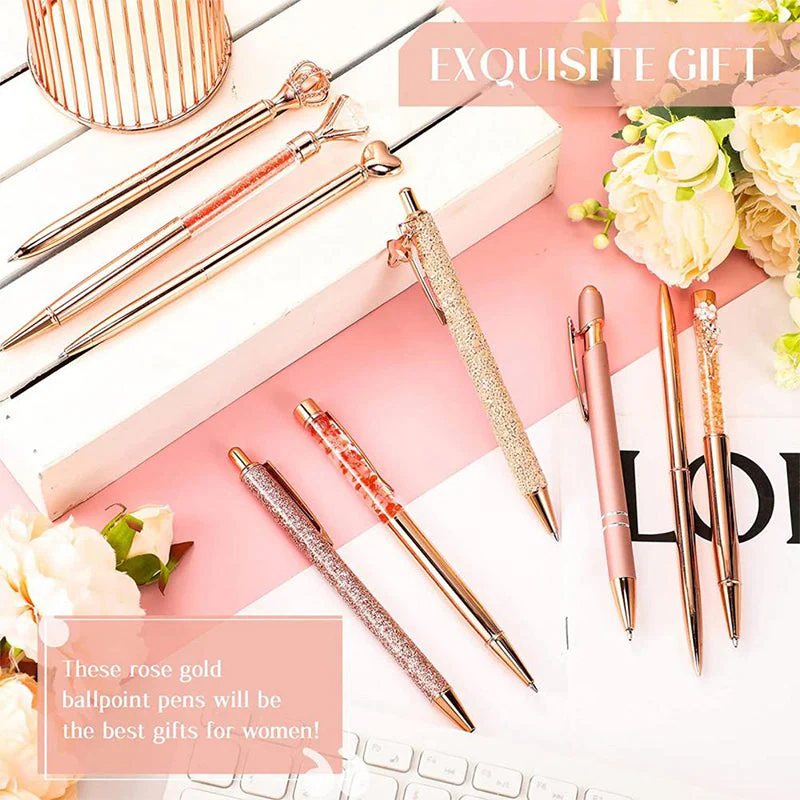 Diamond Ballpoint Pen Set - Image 2