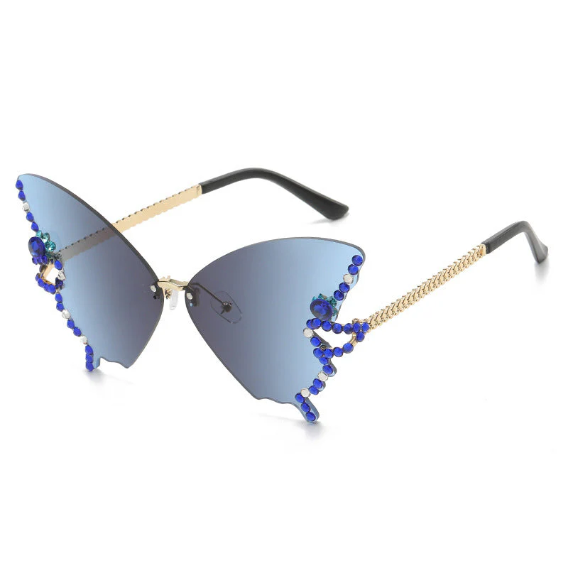DIAMOND BUTTERFLY SUNGLASSES - Image 6