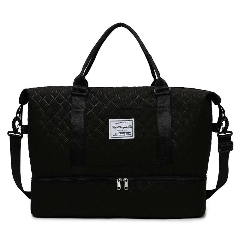 Diamond Grid Dry And Wet Separation Bag - Image 32