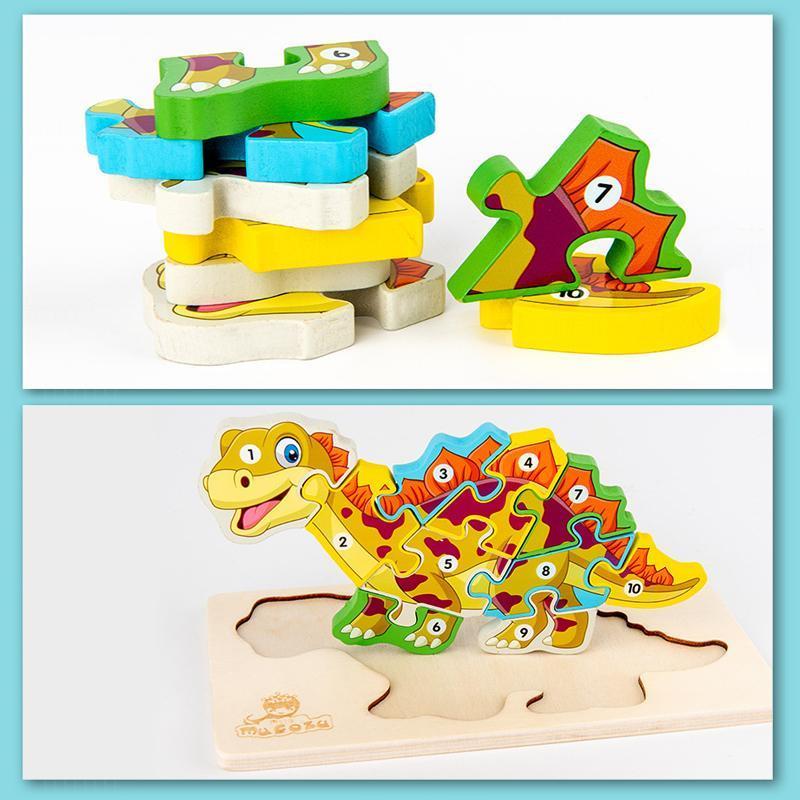 Dinosaur 3D Wooden Jigsaw - Image 10