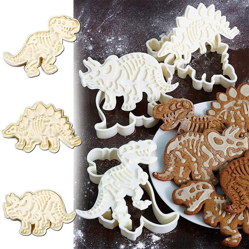 Dinosaur Cookie Molds(3 pics/set) - Image 2