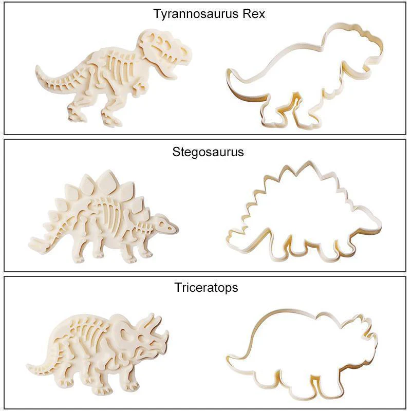 Dinosaur Cookie Molds(3 pics/set) - Image 9