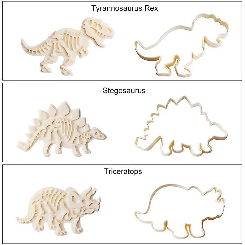 Dinosaur Cookie Molds(3 pics/set) - Image 8