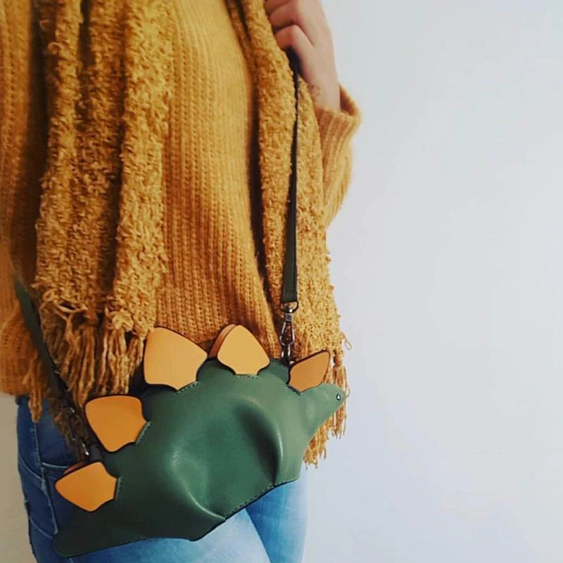 Dinosaur Cross Body Bag, Shoulder Bag - Image 2