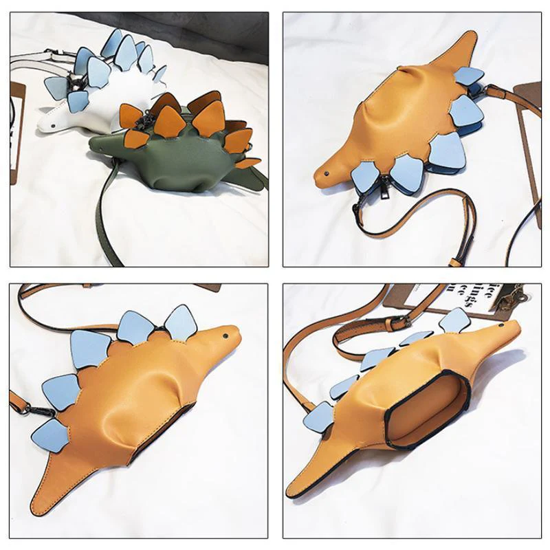 Dinosaur Cross Body Bag, Shoulder Bag - Image 5