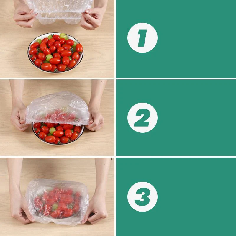 Disposable Plastic Wrap Cover (100 PCs) - Image 4