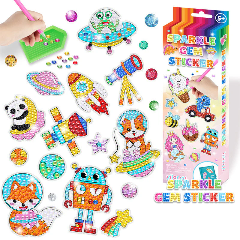 DIY Children's FreeStick Cartoon Diamond Painting - Image 14