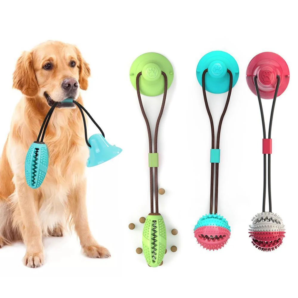 Dog Bite Toy Interactive food leaker toy with Suction Cup - Image 2
