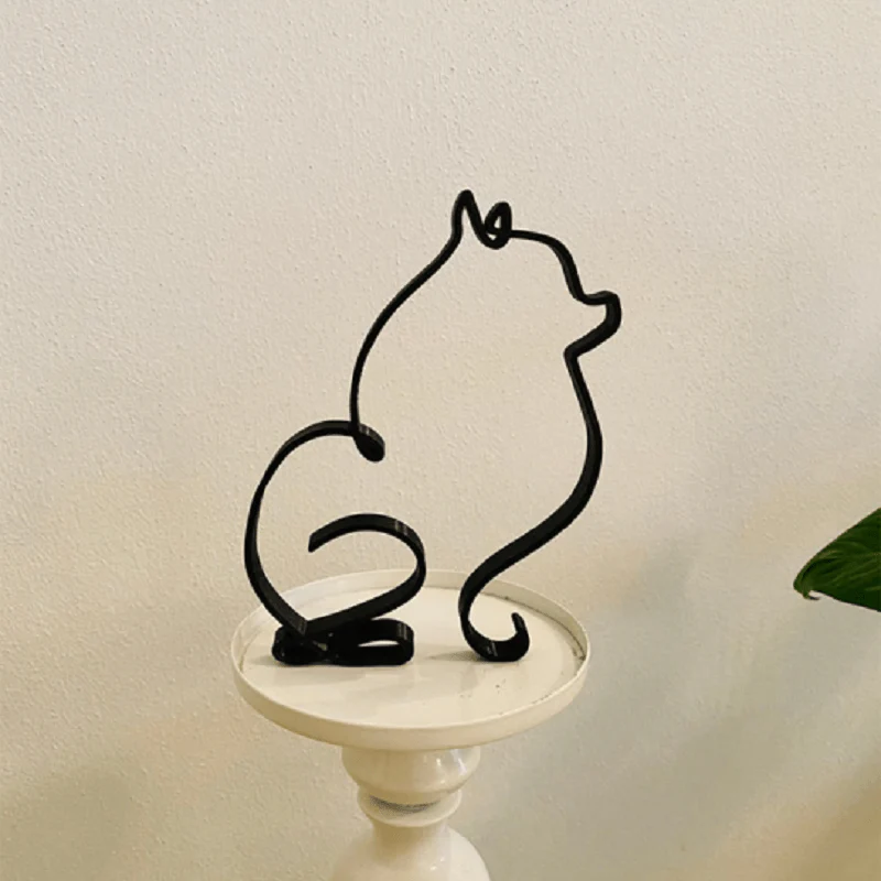 Dog Minimalist Art Sculpture - Image 11
