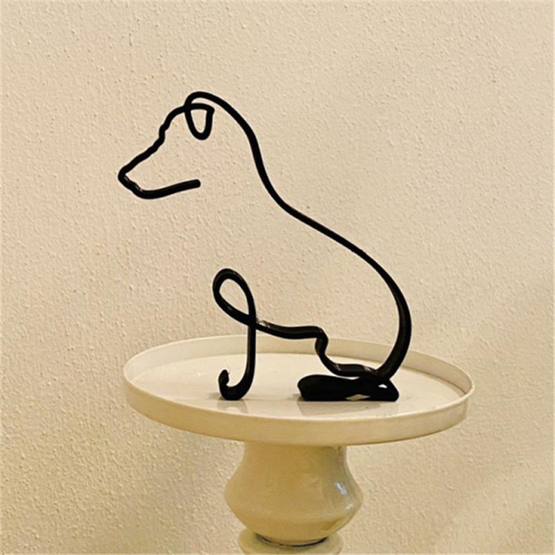 Dog Minimalist Art Sculpture - Image 4