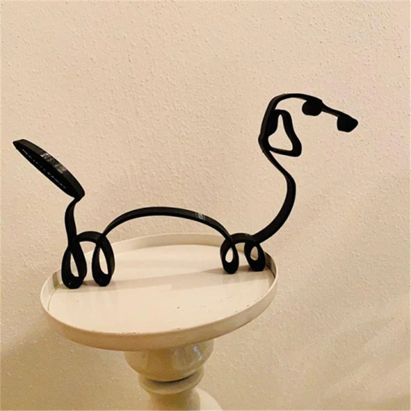 Dog Minimalist Art Sculpture - Image 7