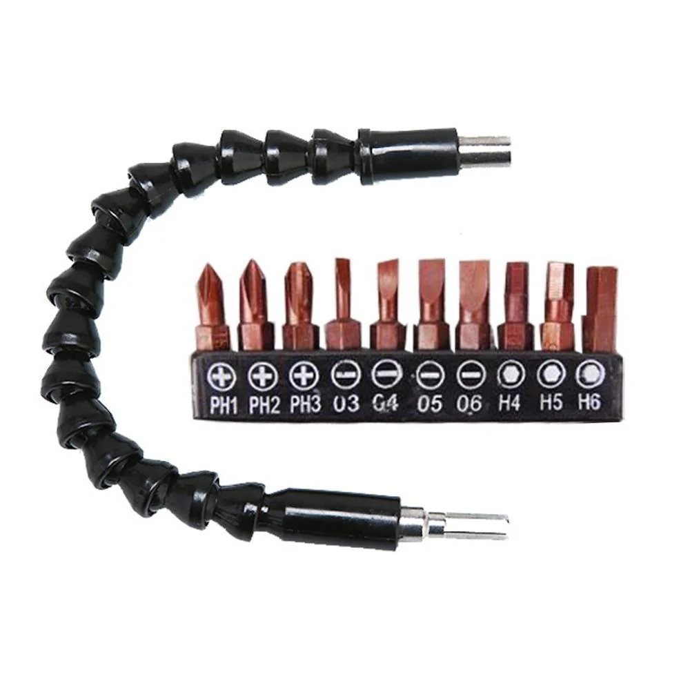 DOMOM Universal Flexible Drill Bit Extension with Screw Drill Bit Holder - Image 12