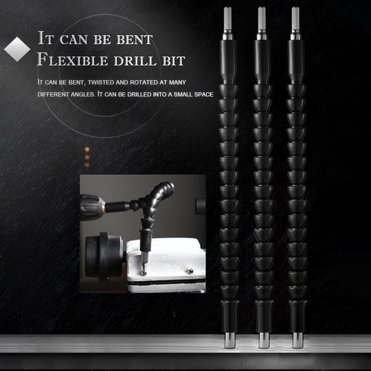 DOMOM Universal Flexible Drill Bit Extension with Screw Drill Bit Holder - Image 8