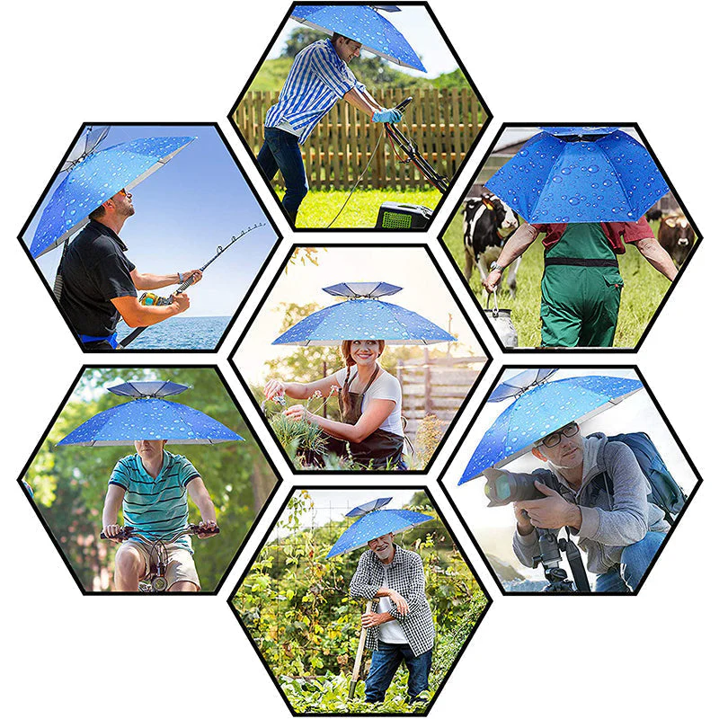 Double Layer Folding UV Wind Protection Umbrella - Image 3