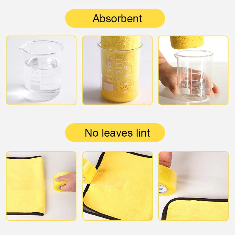 Double-sided Microfiber Absorbent Towel - Image 4