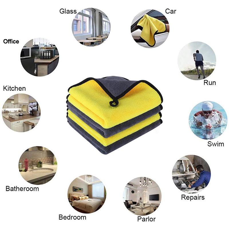 Double-sided Microfiber Absorbent Towel - Image 9