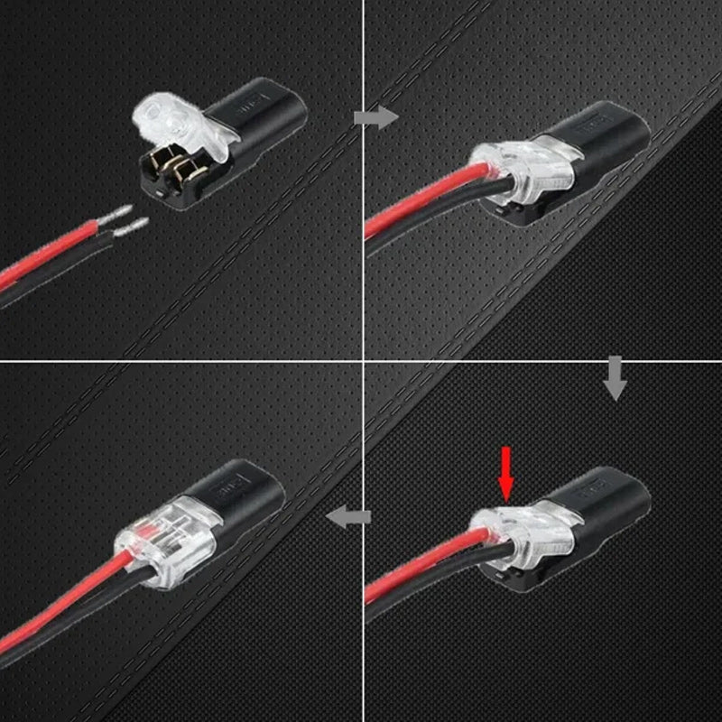 Double-wire Push-in Connector with Locking Buckle - Image 8