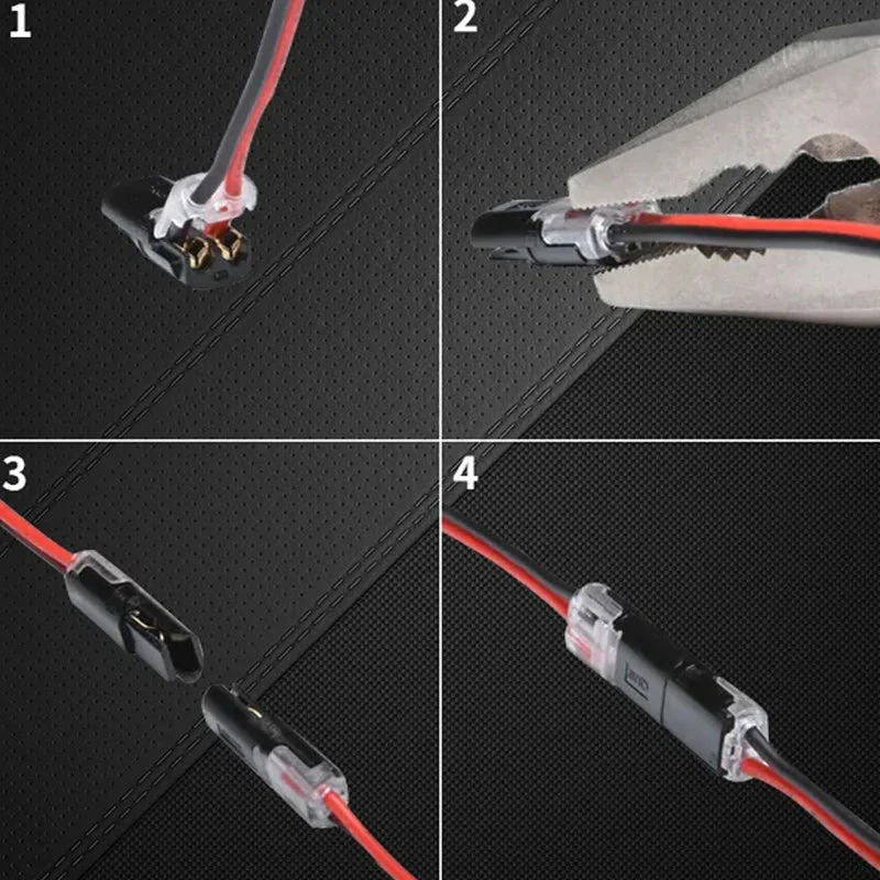 Double-wire Push-in Connector with Locking Buckle - Image 9