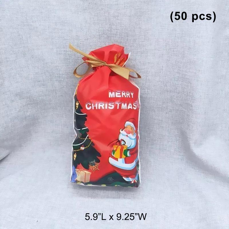 Drawstring Christmas Gift Bags - Image 10