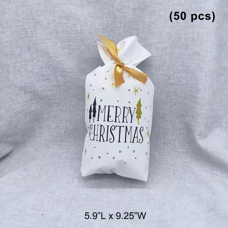 Drawstring Christmas Gift Bags - Image 11