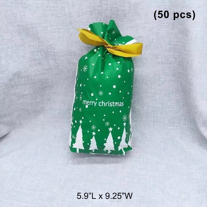 Drawstring Christmas Gift Bags - Image 7