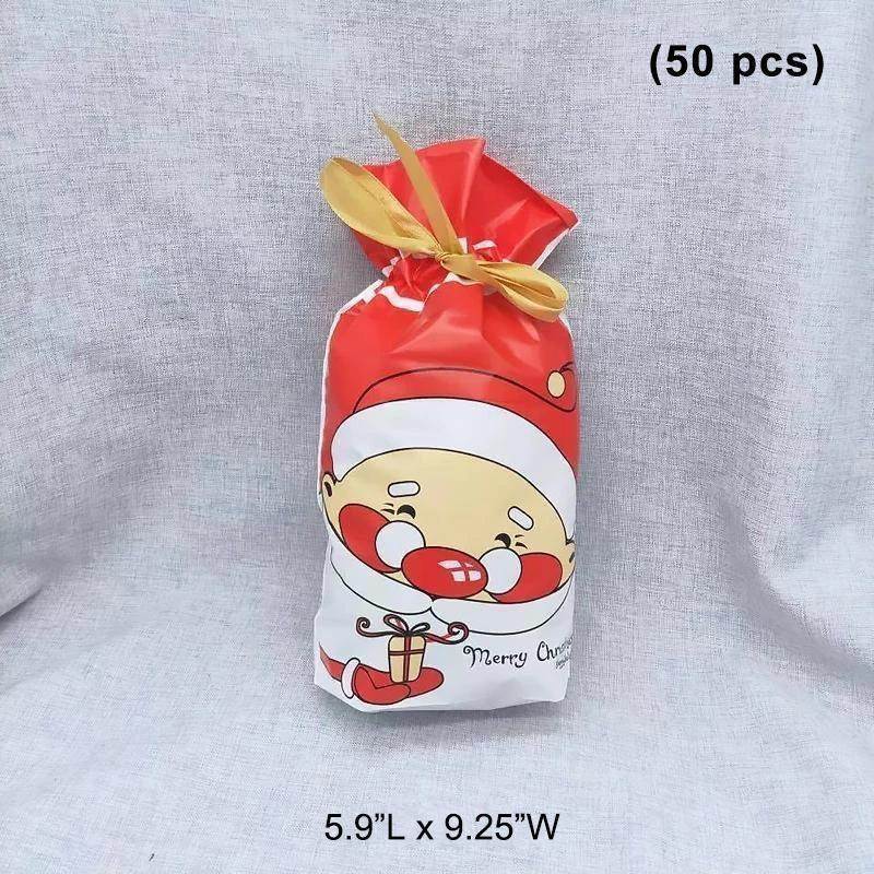 Drawstring Christmas Gift Bags - Image 9