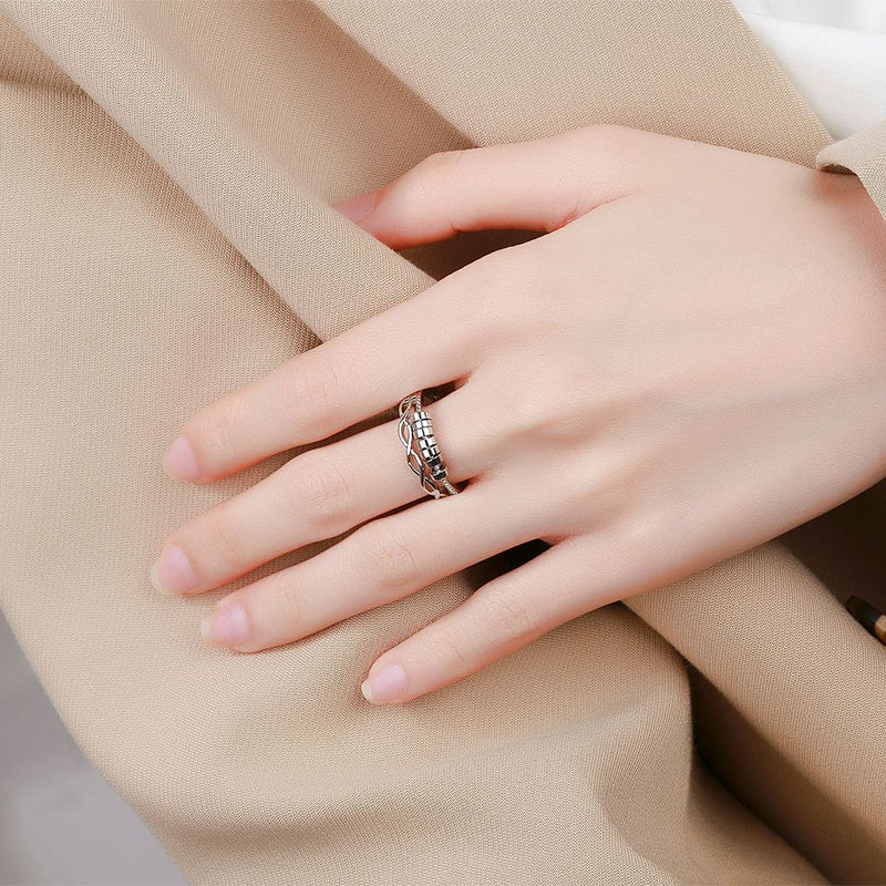 Drive Away Your Anxiety Infinity Fidget Ring - Image 2