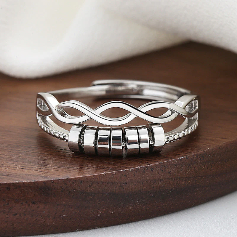 Drive Away Your Anxiety Infinity Fidget Ring - Image 6