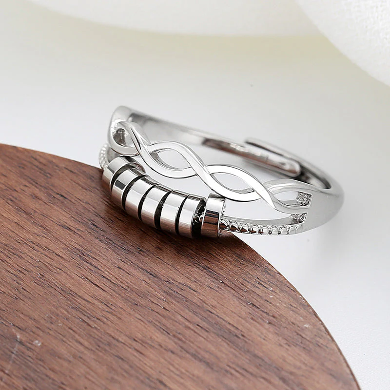 Drive Away Your Anxiety Infinity Fidget Ring - Image 8