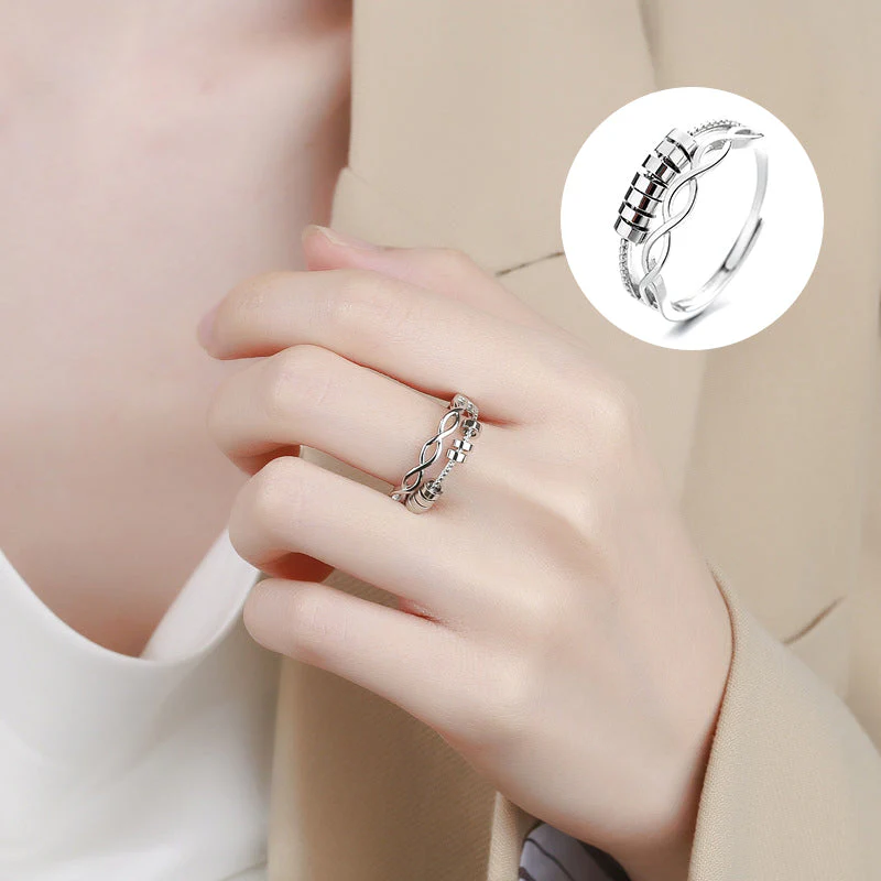 Drive Away Your Anxiety Infinity Fidget Ring - Image 9