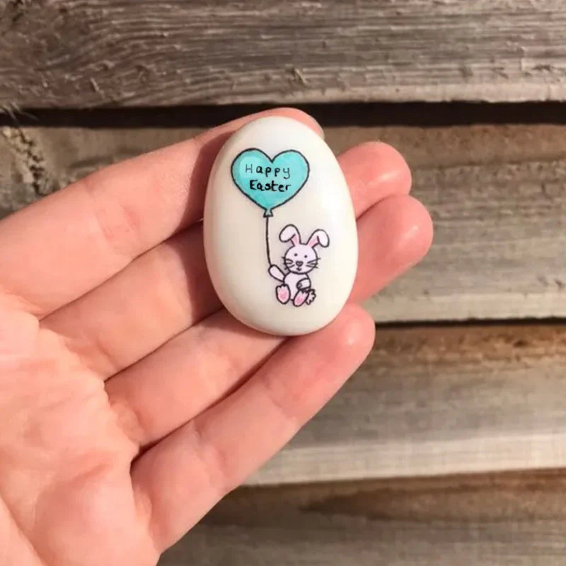 Easter Bunny Pocket Stone Gift - Image 5