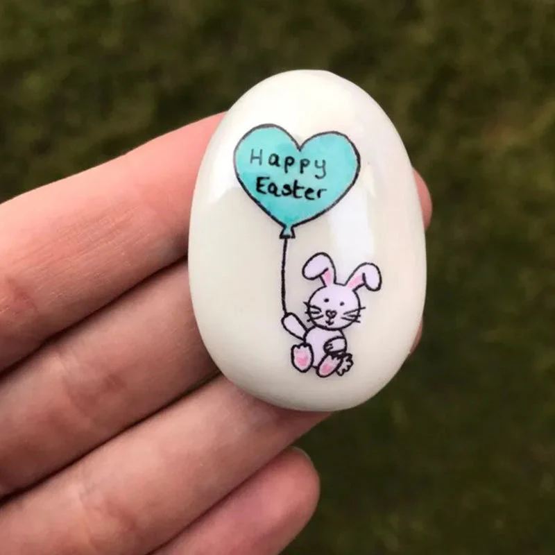 Easter Bunny Pocket Stone Gift - Image 6