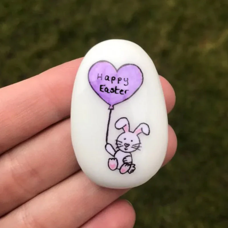 Easter Bunny Pocket Stone Gift - Image 7