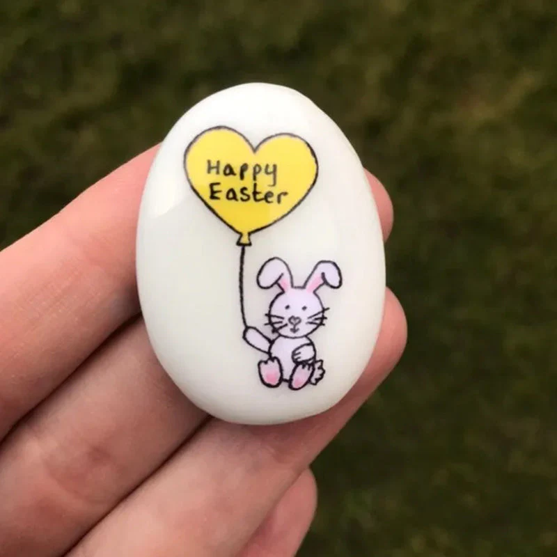 Easter Bunny Pocket Stone Gift - Image 9