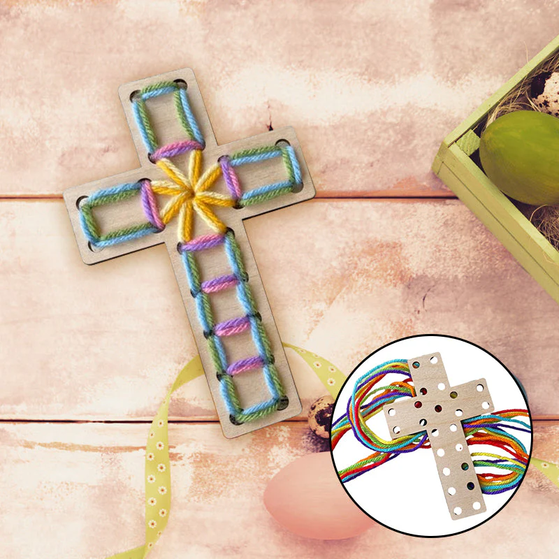 Easter Crosses - Complete Yarn Craft Kit - Image 3